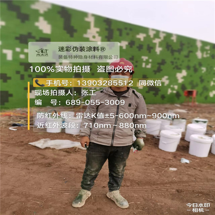 成都​包括外墙、护坡、水泥地面建筑物的迷彩喷涂
